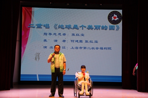 上海市青年医师培养资助项目志愿者活动在市社会福利中心志愿者服务风采展示活动中受到表彰